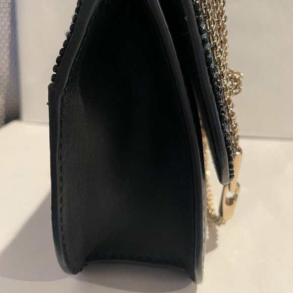 Valentino Garavani Beaded & Embroidered Rockstud Glam Lock Bag - Preowned - Picture 5 of 13